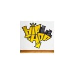 Sticker mural logo hip hop