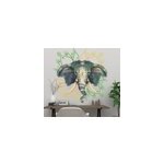 Sticker mural mandala �l�phant