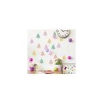 Sticker mural motif d'arbres de no�l