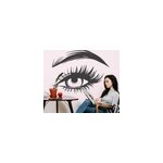 Stickers muraux oeil de femme salon de beaut�