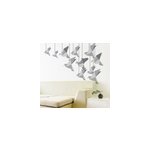 Sticker mural oiseaux origami
