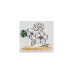 Sticker mural orchide de printemps