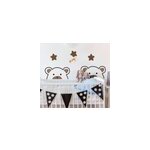 Sticker mural ours et �toiles