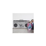 Sticker mural radio cassette