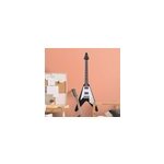 Sticker mural rock guitare noire