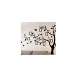 Sticker mural salon arbre généalogique noir Sticker mural salon arbre généalogique noir