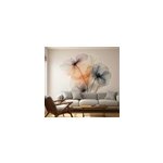 Sticker mural salon coquelicots aquarelles Sticker mural salon coquelicots aquarelles
