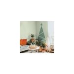 Sticker mural sapin de no�l geom�trique