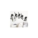 Stickers muraux skate evolution sports extrmes