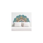 Sticker mural t�te de lit mandala