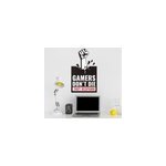 Sticker mural texte gamers don't die