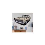 Sticker mural voiture mustang