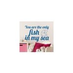 Sticker mural you're the only one on my sea