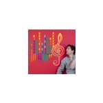 Sticker musique cl� de sol couleurs