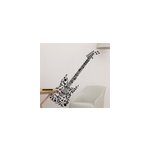 Sticker musique guitare et partition