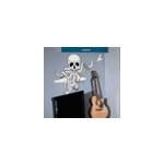 Sticker musique poulpe et guitare