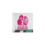 Sticker nouvel an chinois singe