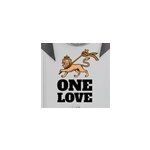 Sticker one love lion