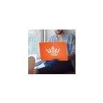 Sticker ordinateur couronne