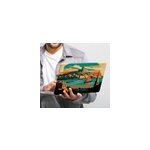 Sticker ordinateur portable marseille carte postale