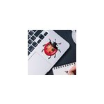 Sticker ordinateur portable petite coccinelle
