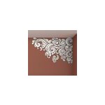 Sticker ornement floral baroque