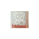 Sticker ours peluche