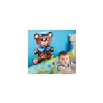 Sticker ours peluche aquarelle