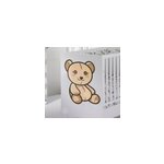 Sticker ours peluche marron