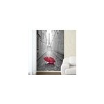 Sticker paris parapluie rouge france