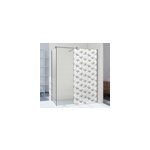 Sticker pour paroi de douche feuilles de ginkgo sticker blanc Sticker pour paroi de douche feuilles de ginkgo sticker blanc