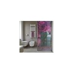 Sticker paroi de douche paysage de pont en bois