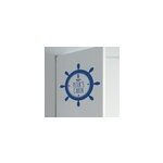 Sticker personnalisable porte cabine