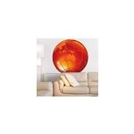 Sticker plan�te terre feu