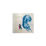 Sticker plongeur m�duse