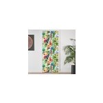 Sticker porte fleurs jungle