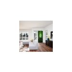 Sticker trompe - l' il porte voie ferr�e et arbres