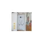 Sticker de porte ours heureux