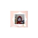 Sticker portrait chaperon rouge