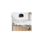 Sticker recette la citation de karadoc sur le bonheur