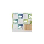 Sticker salle de bain carrelage tortues color�es