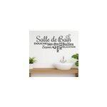 Sticker salle de bain concepts relaxants