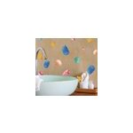 Sticker salle de bain coquillages de plage