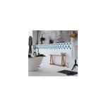 Sticker salle de bain - frise murale adhsive carreaux bleus
