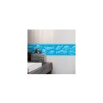 Sticker salle de bain - frise murale adhsive poissons