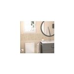 Sticker pour salle de bain frise carreaux marbre