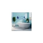 Sticker salle de bain  ; la lessive des fes ;