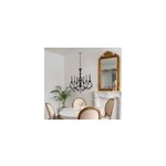 Sticker salle  manger faux lustre