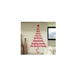 Sticker sapin noel personnalis�
