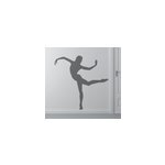 Sticker silhouette danse contemporaine